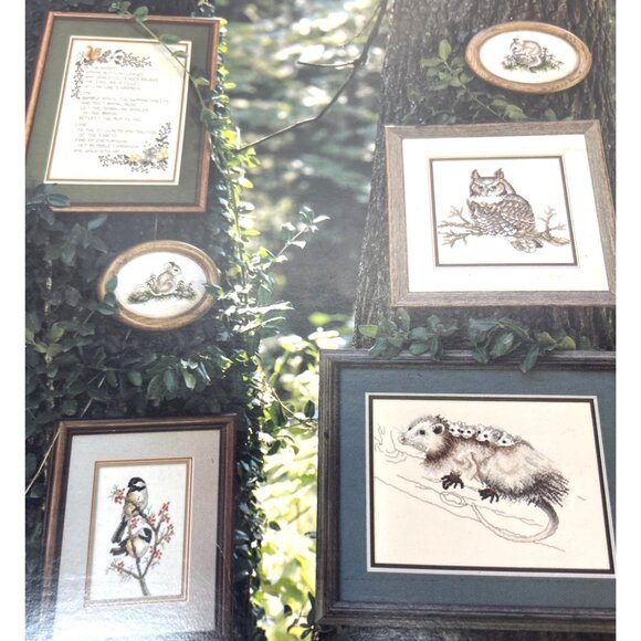 Stoney Creek "In The Woods" Cross Stitch Pattern Book - Picture 3 of 3